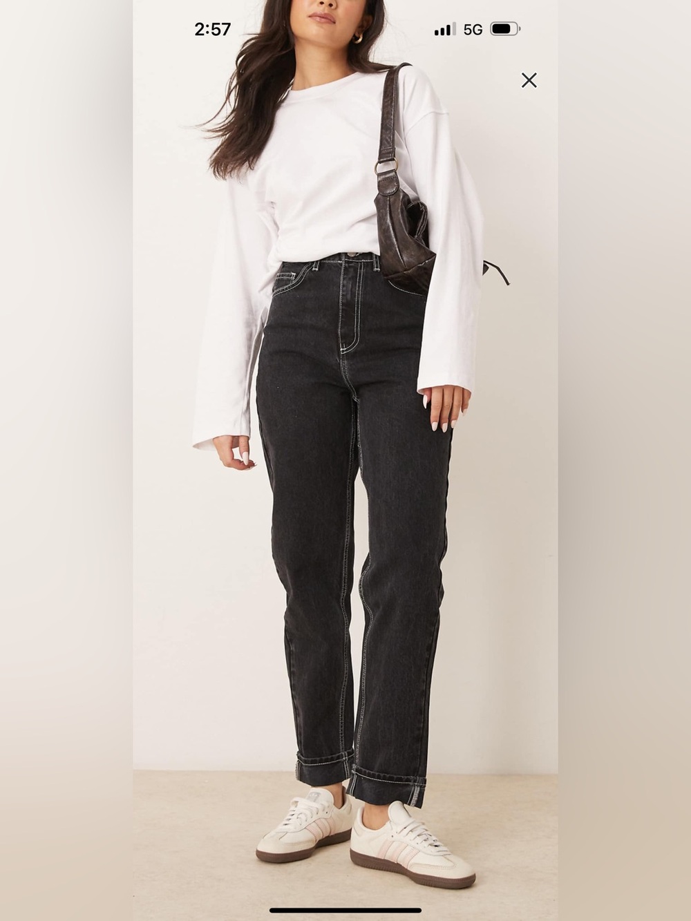 ASOS mom jeans